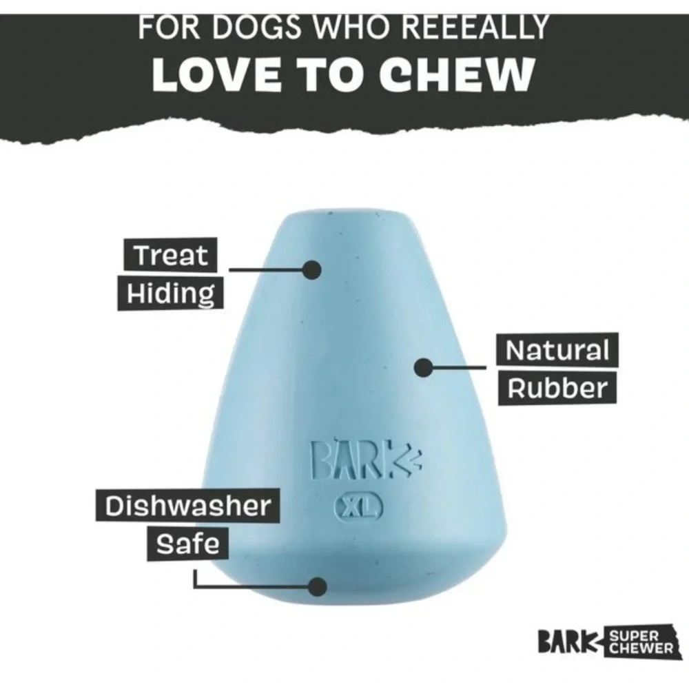 Super Chewer XL dog toy NEW treat dispensing Wacky bounce